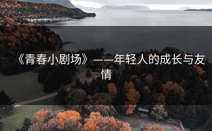 《青春小剧场》——年轻人的成长与友情